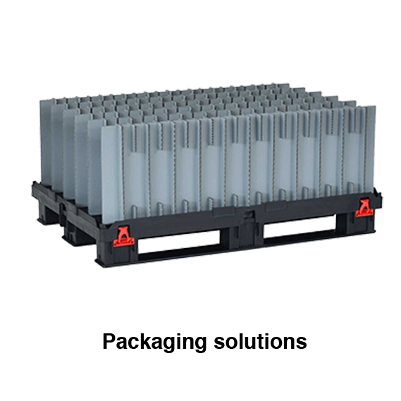 Plastic gaylord pallet container, Gaylord shipping container