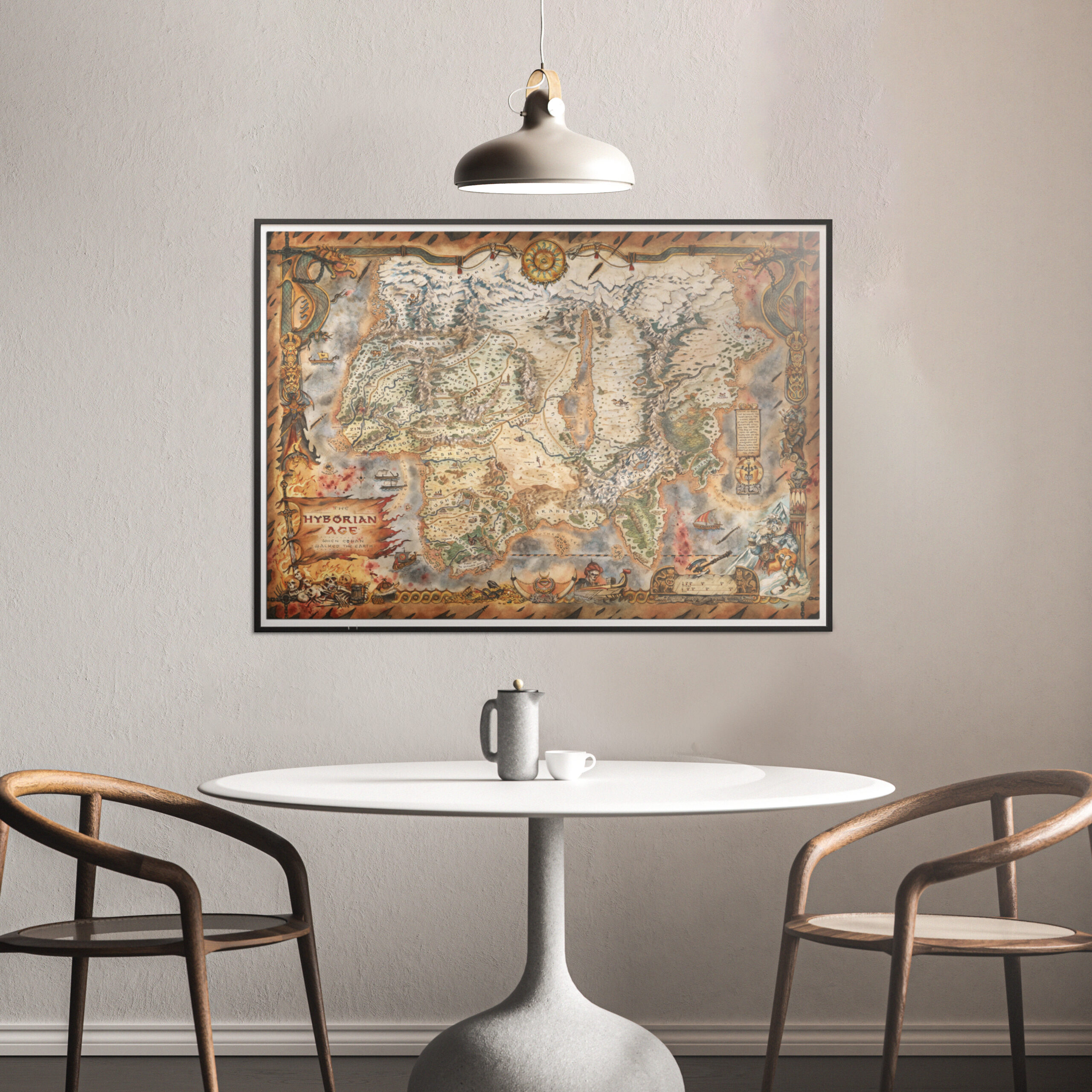 Attack On Titan Wall Map