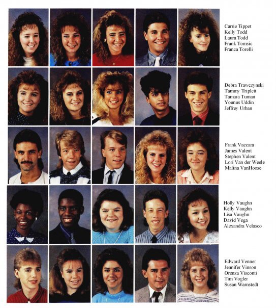 The Graduating Class of Conant, 1989 The Yearbook Photos….