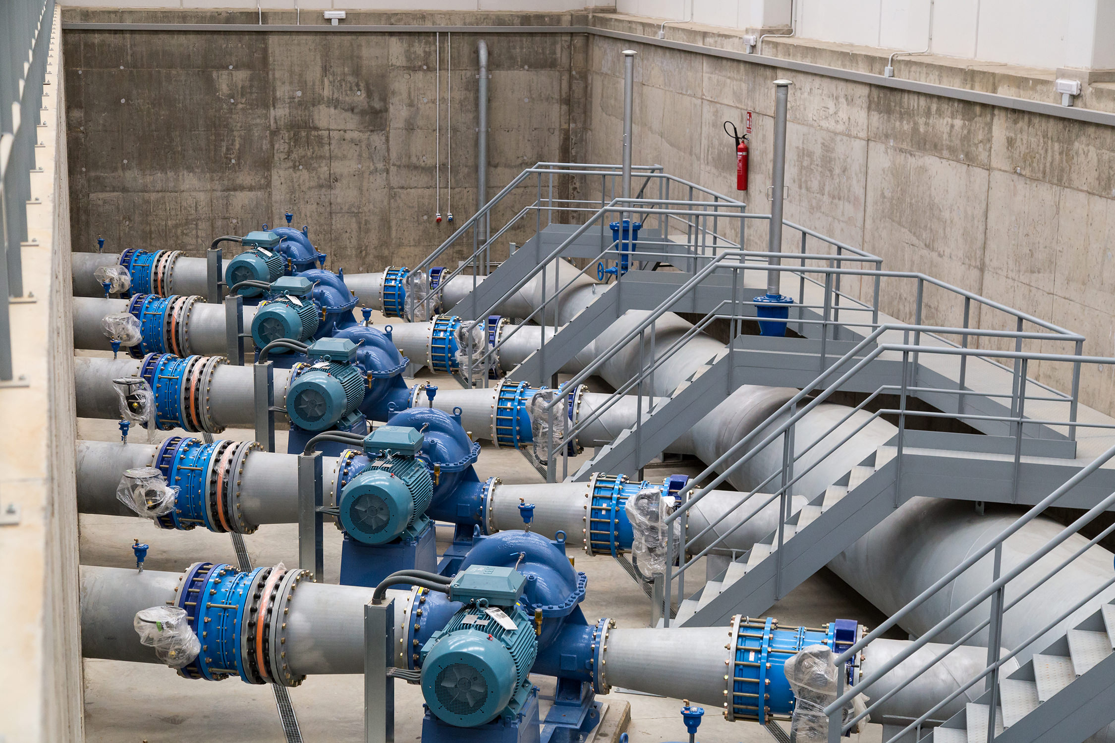 Estación de bombeo Con buenos ojos