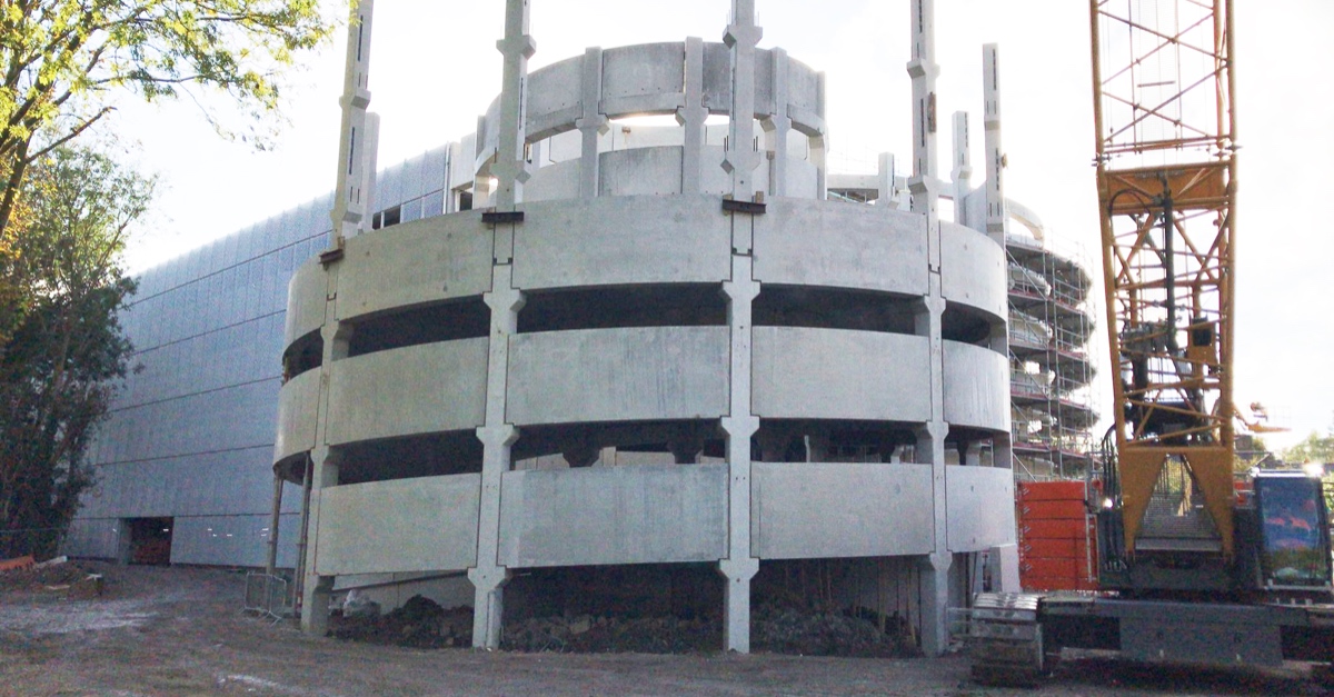 Twin Spiral Precast Ramps Concast Precast