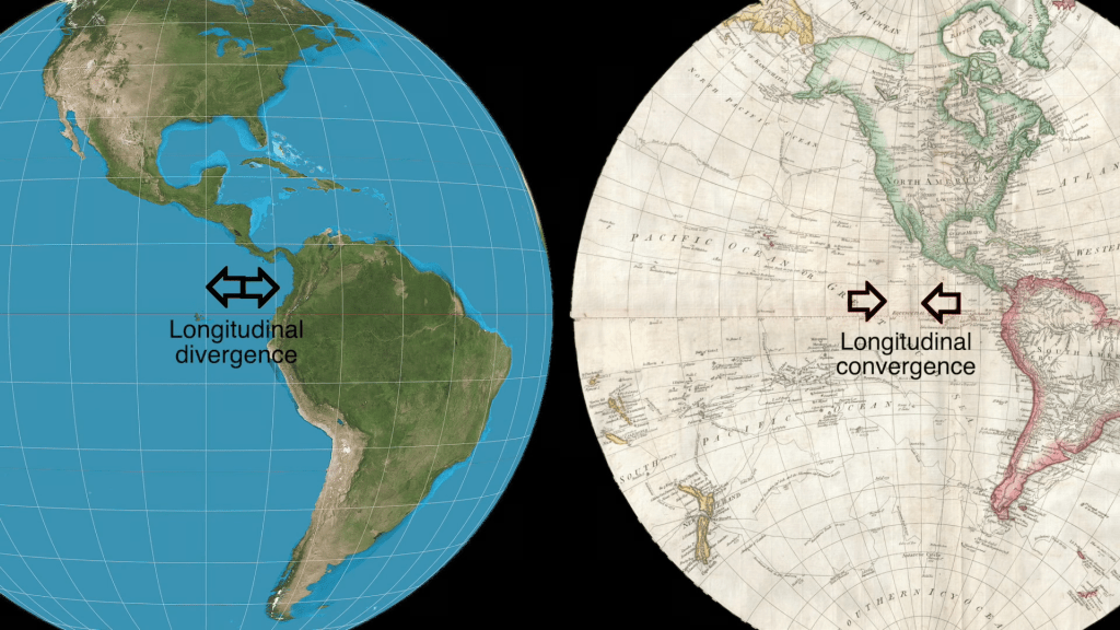 Concave View Of Earth Map Concave Earth Maps Large list of concave earth maps from around the