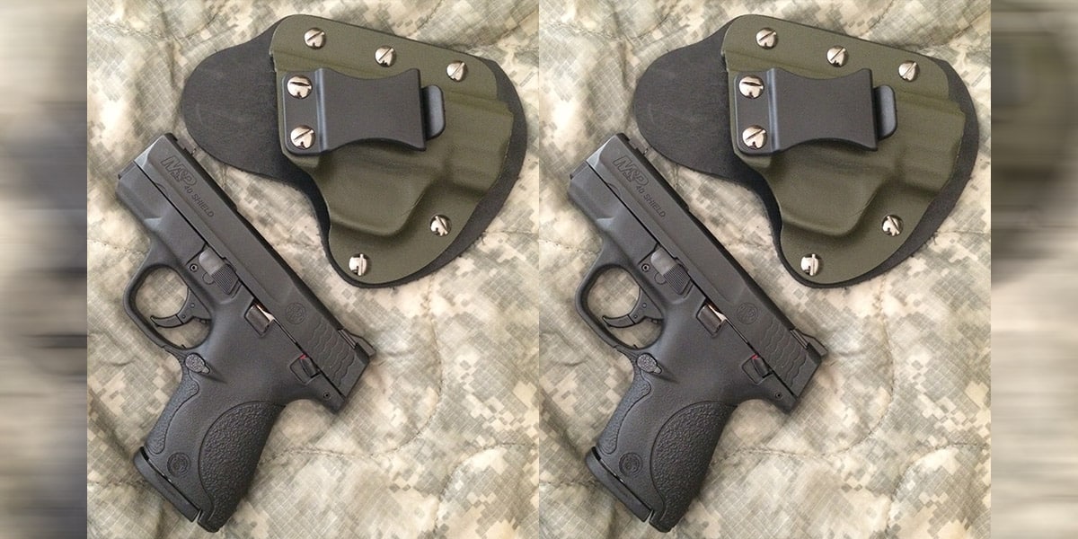 DIGTHERIG This Guy and his S&W M&P Shield in a Raw Dog Tactical