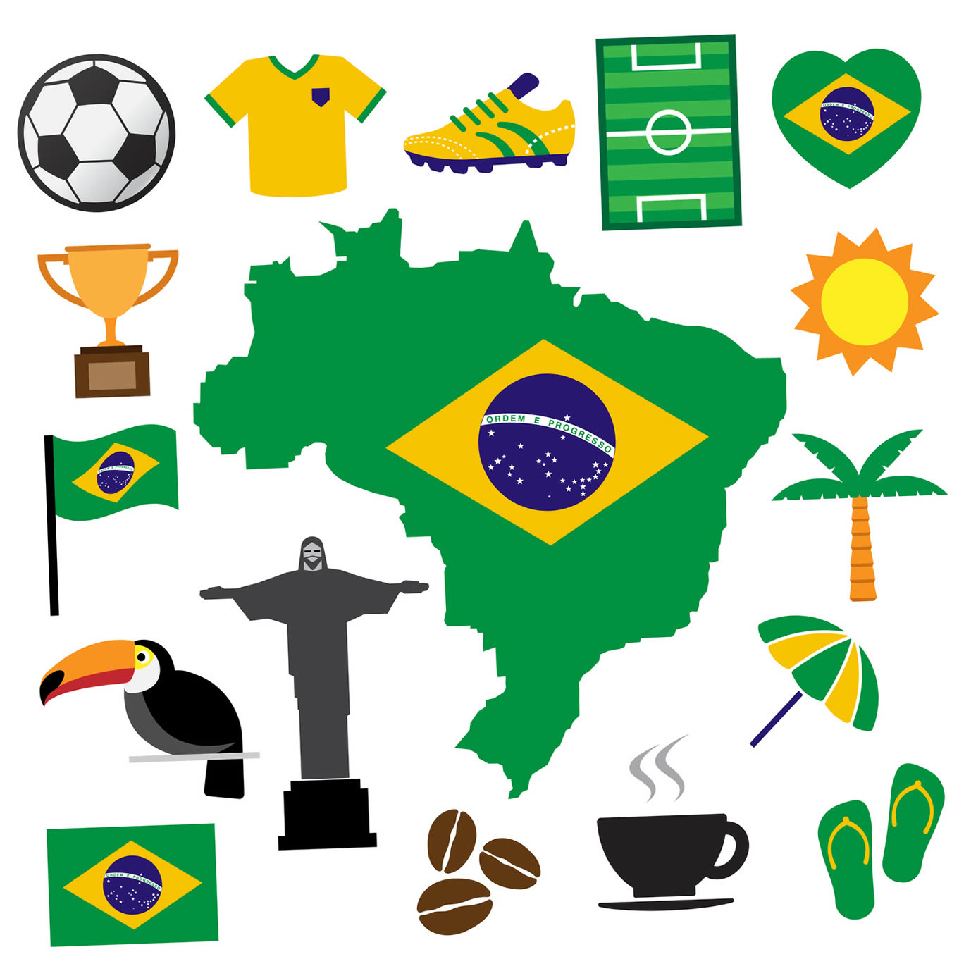 Coisas Que Representa O Brasil