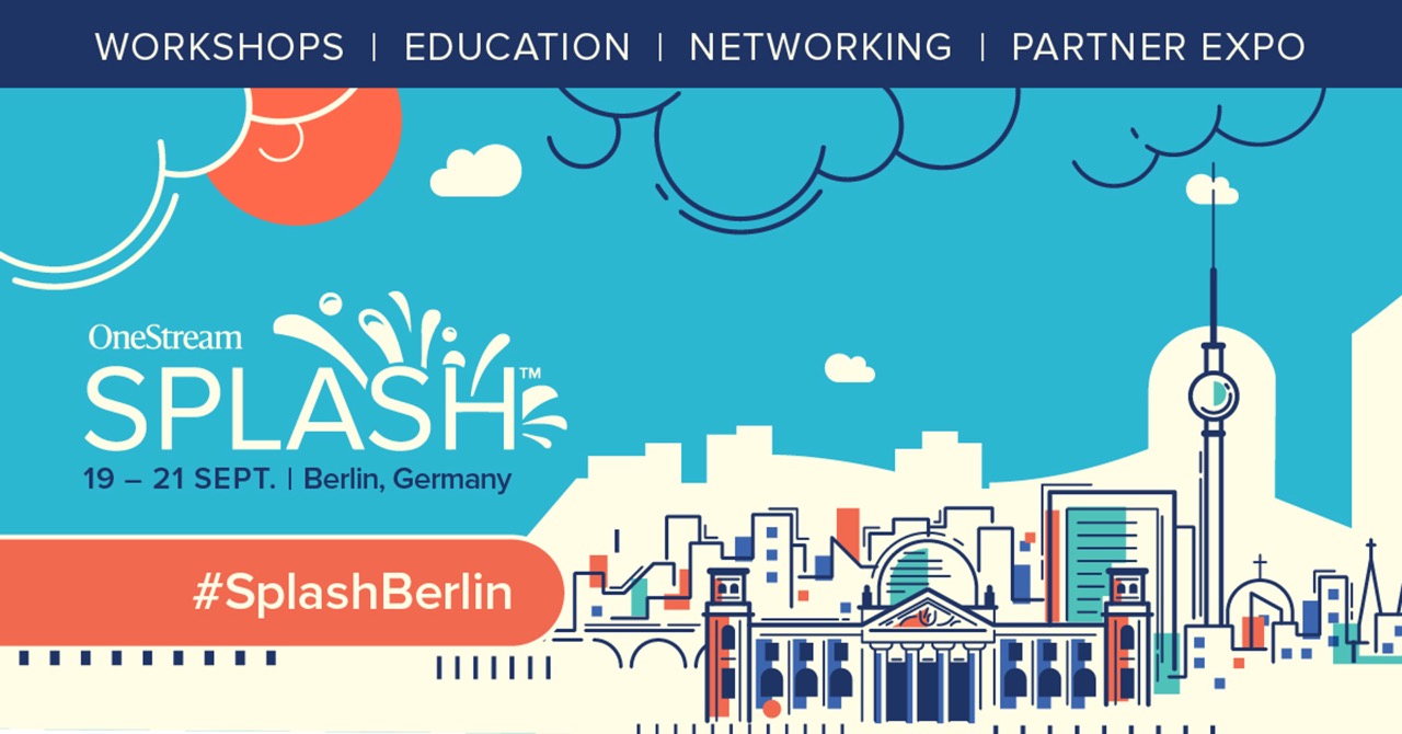 Join Us at OneStream’s EMEA User Conference, Splash