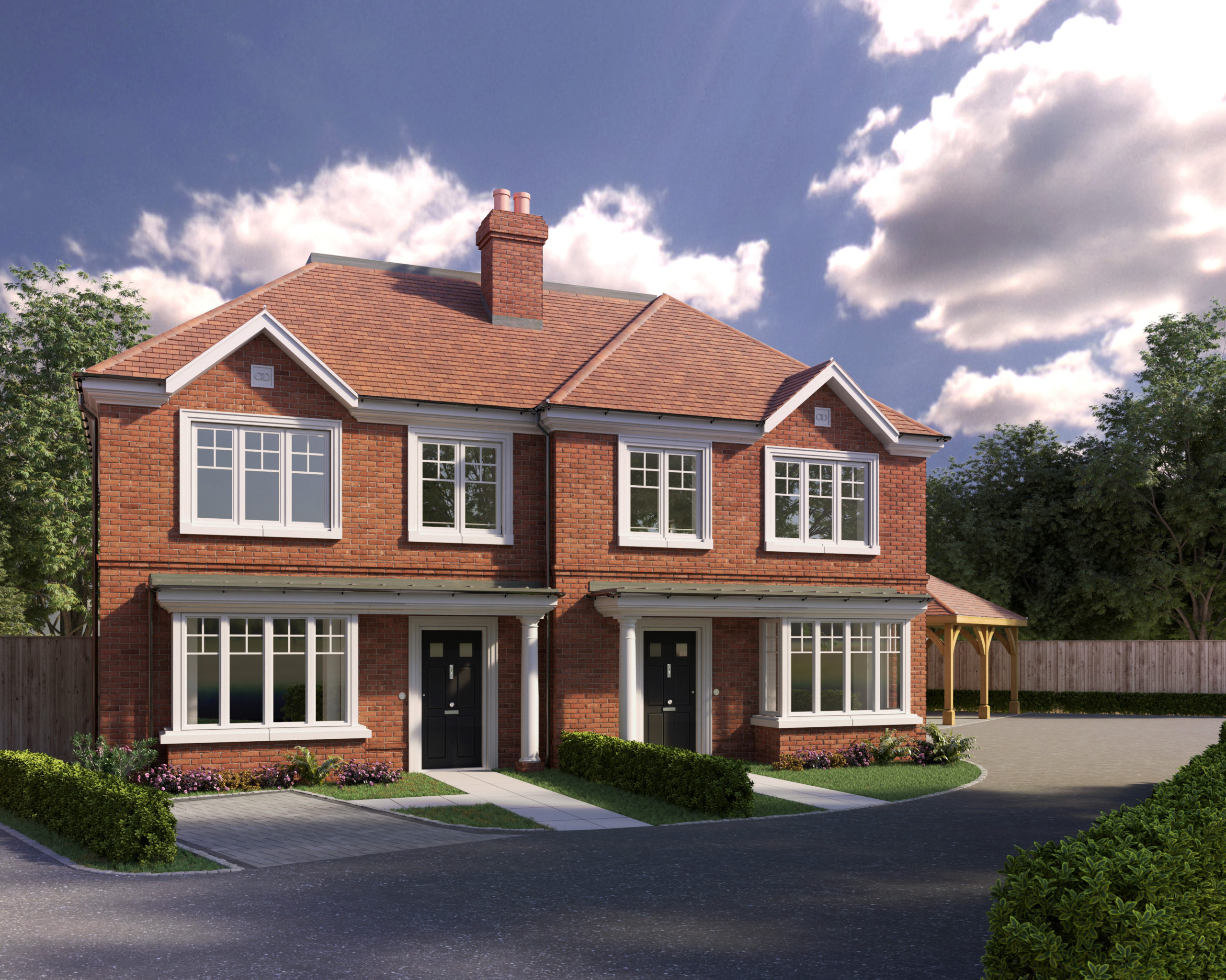 The Laurels New Homes in Weybridge Concept Developments