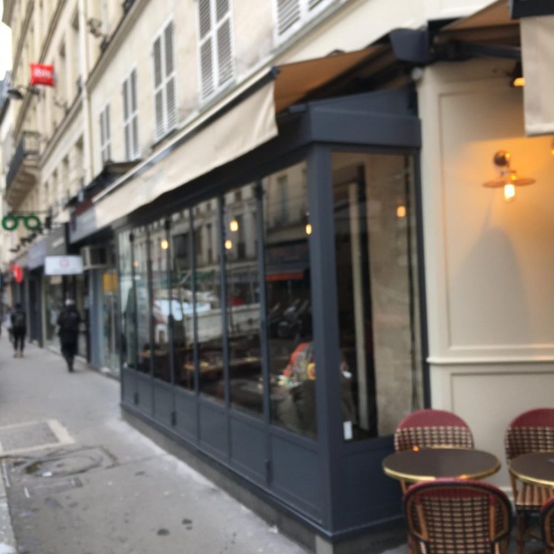 Brasserie le Julyann rue du Faubourg Montmartre Paris 9ème CONCEPT METAL