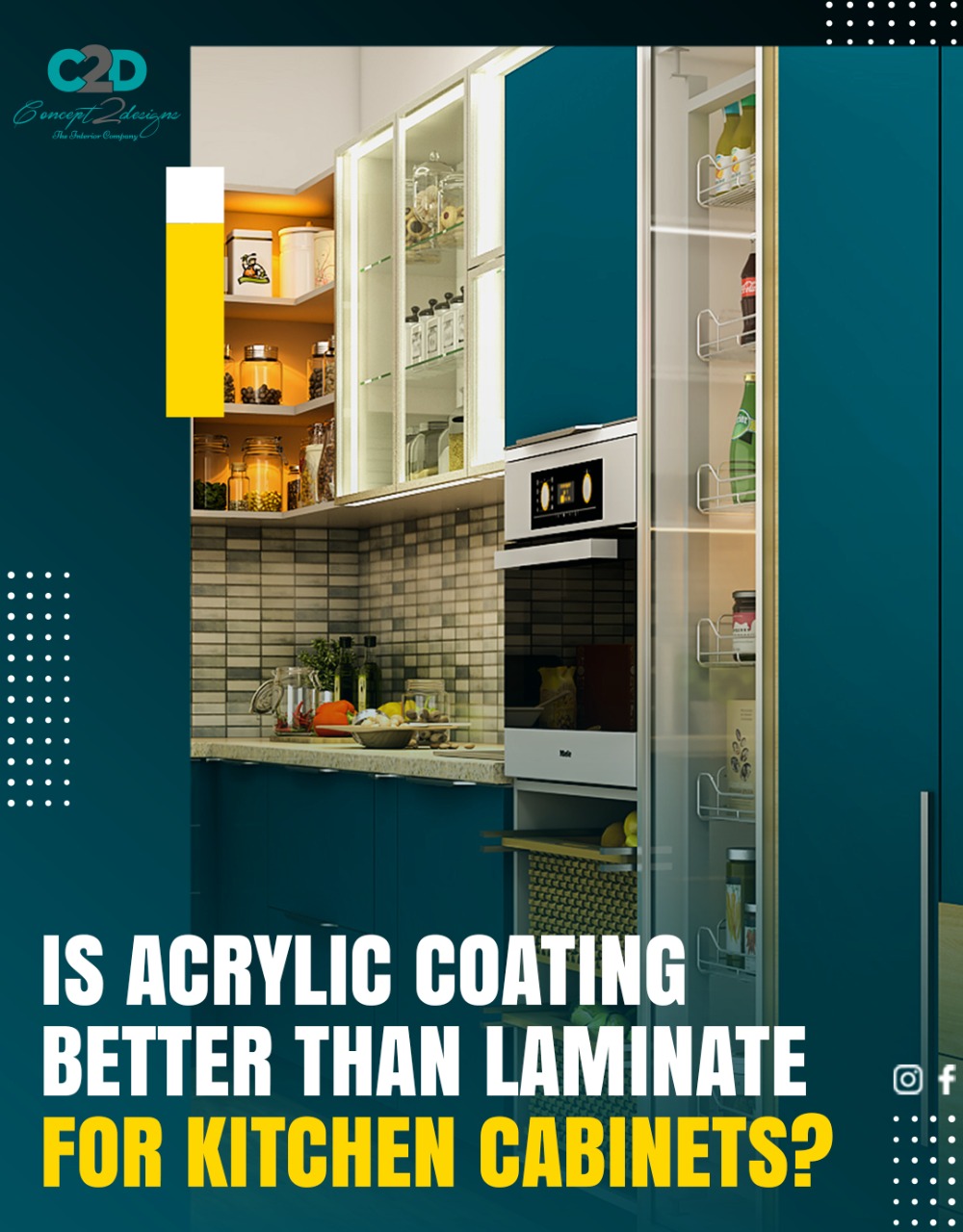 Acrylic Vs Laminate Which Finish Is Best For Kitchen C2D