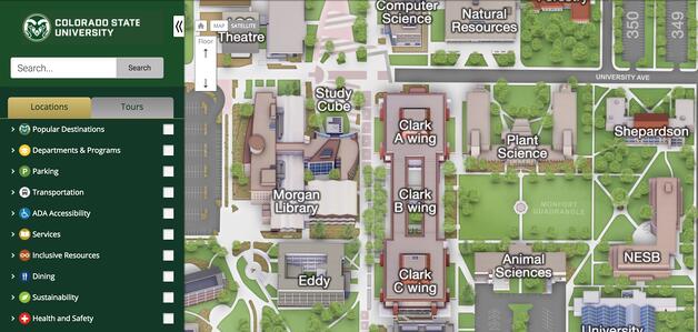 Cbu Map Of Campus Is An Interactive 3D Campus Map A Good Spend For Your Admissions Department? - Concept3D