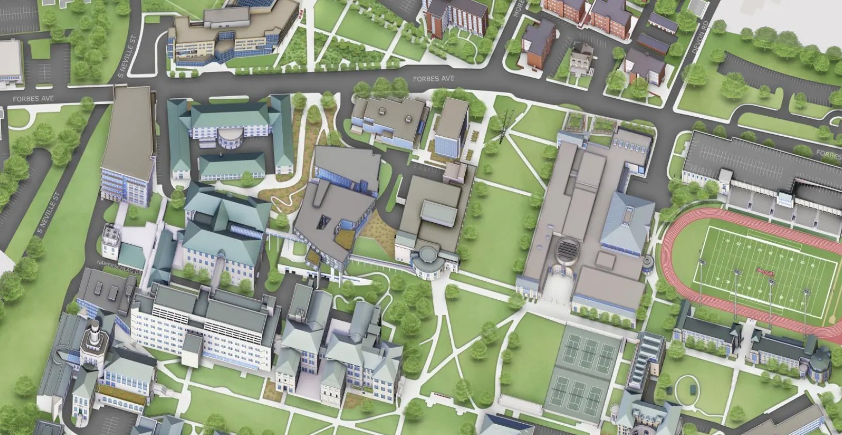 Willamette University Campus Map