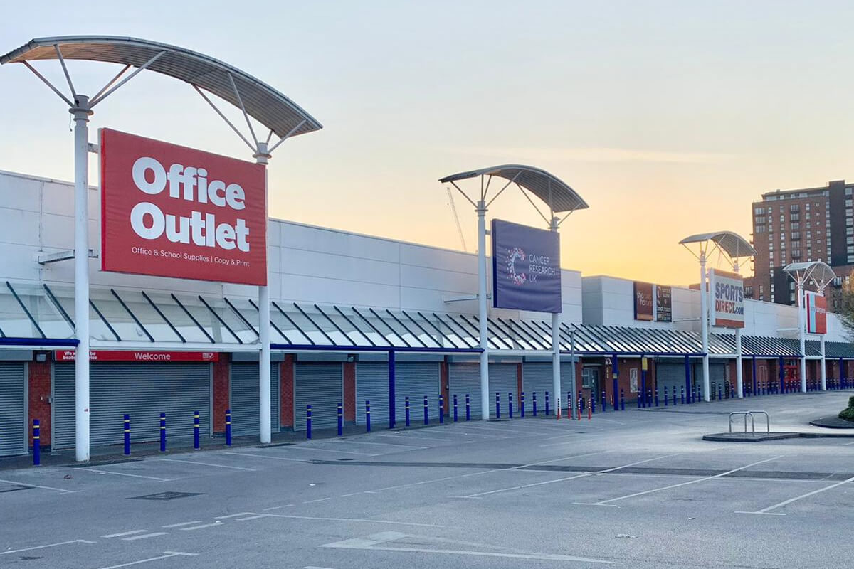 Projects Regent Road Retail Park Salford