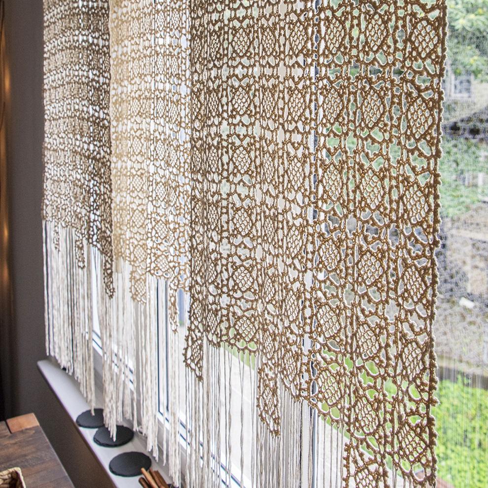 MASHRABIYA Crochet Curtains Pattern Crochet Tutorial in English conceptcreative.store