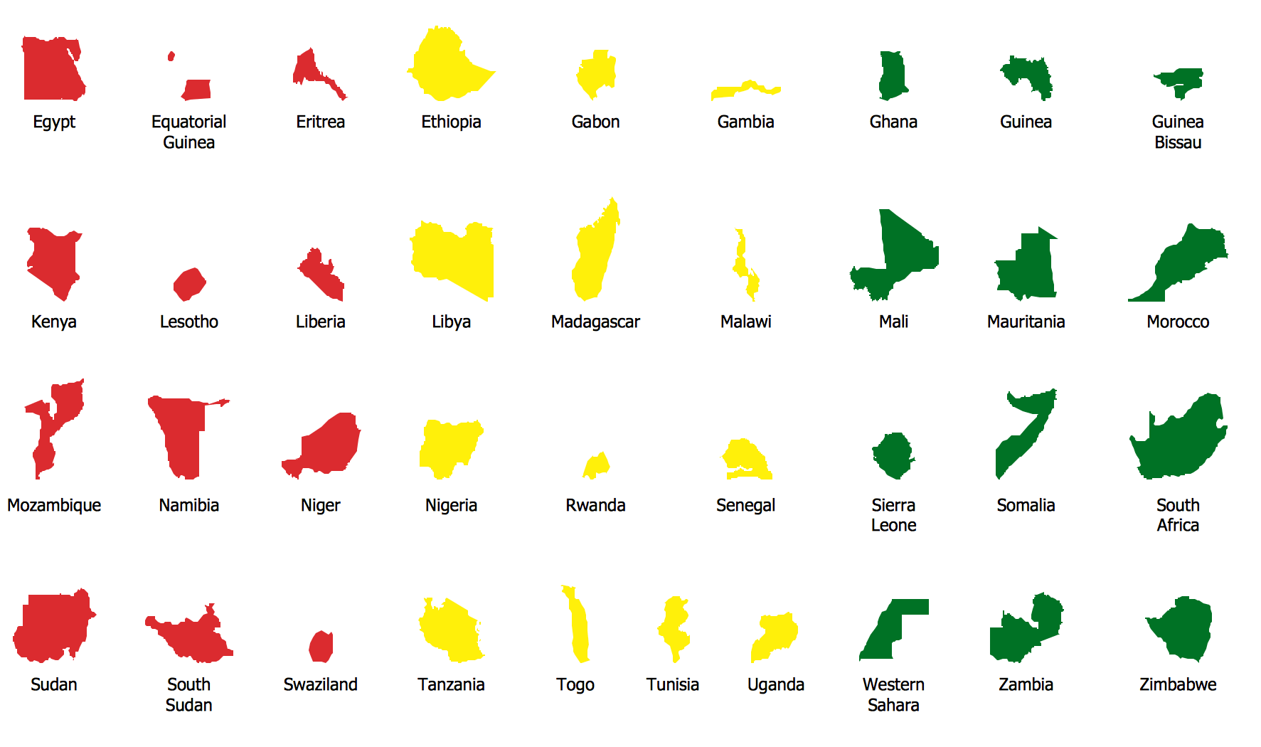 Geo Map Africa Ethiopia