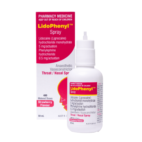 LidoPhenyl Spray Concept Health