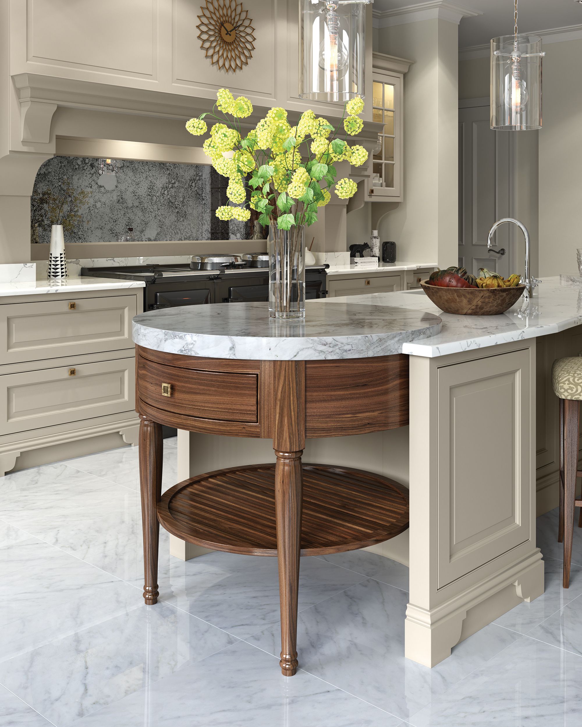 Circular Kitchen Island Units Things In The Kitchen