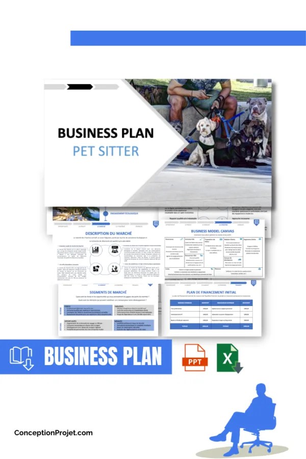 Modèle PET SITTER Business Plan ConceptionProjet