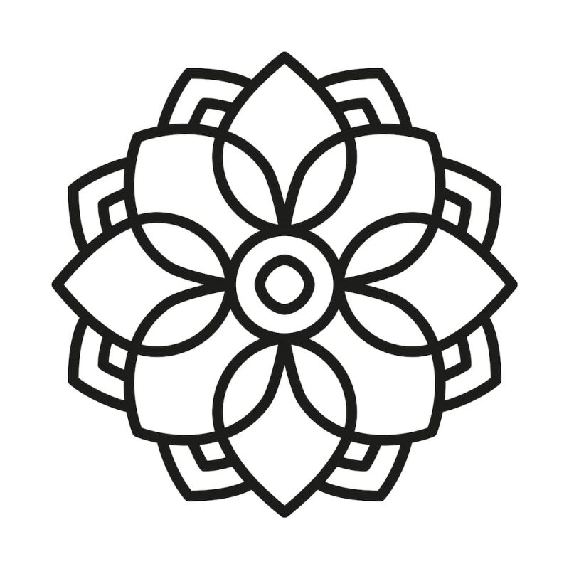Mandala Qu'estce que c'est, avantages, images à peindre