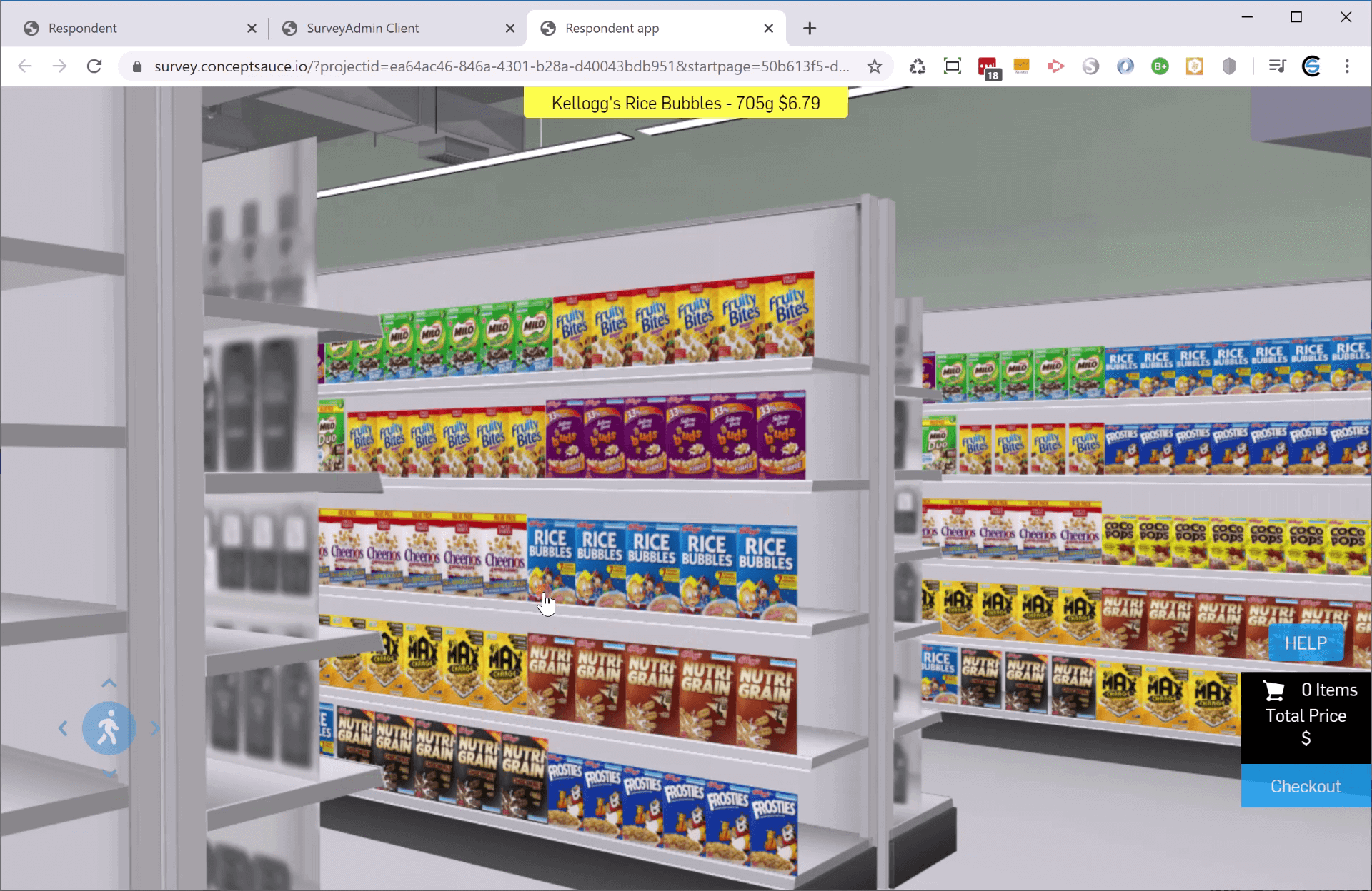 3D Virtual Shelf An alternative to physical shelf testing