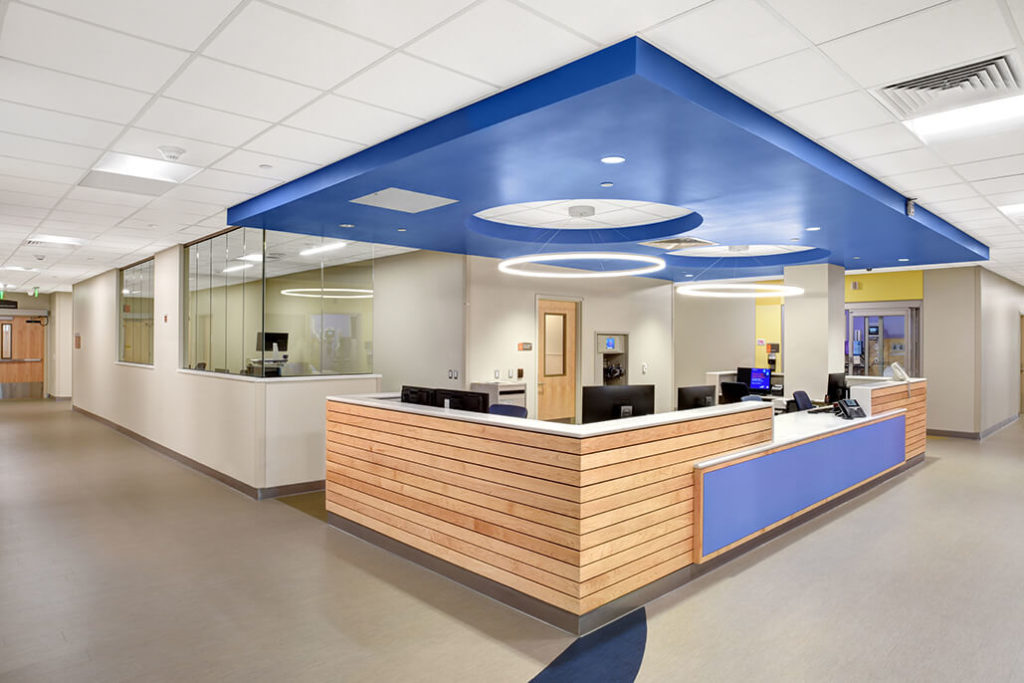 Concepts in Millwork Children’s Hospital Colorado Springs Concepts