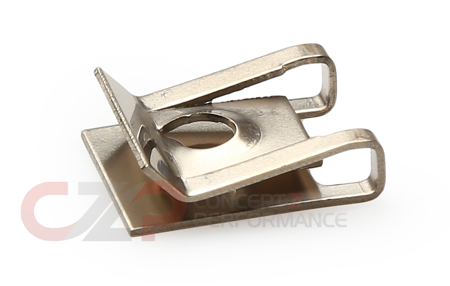 Nissan OEM 0124100941 Rear License Plate Bracket Nut Clip Nissan