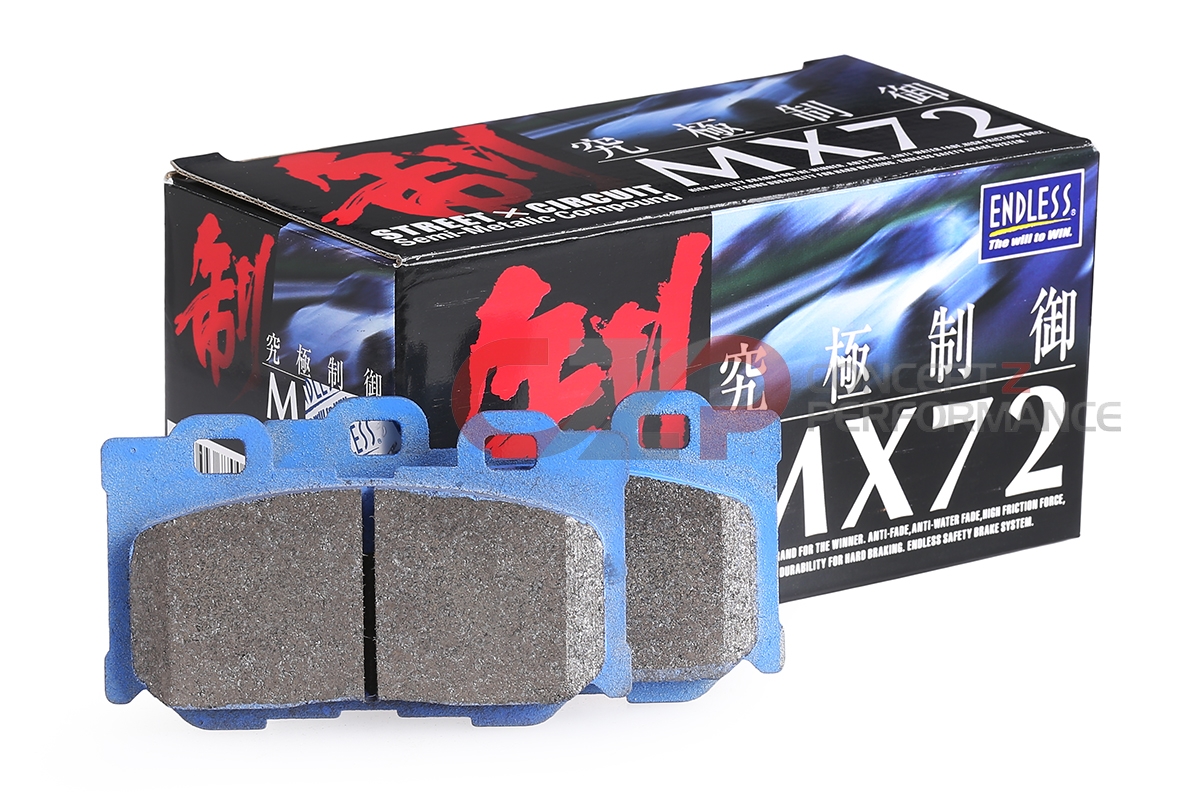 Endless MX72 Rear Brake Pads, Sport Akebono Calipers Nissan 370Z