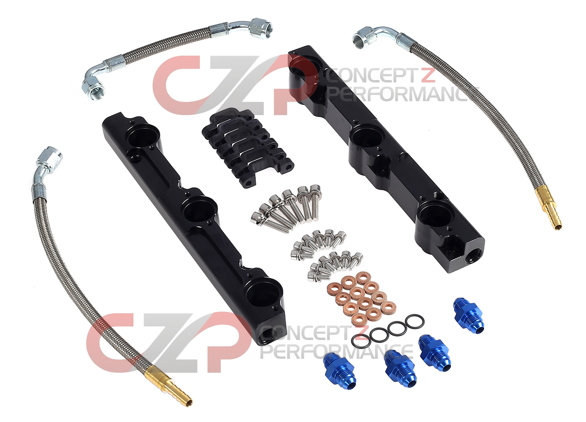 Z32 Fuel System Fuel Rails & Return Kits Concept Z Performance