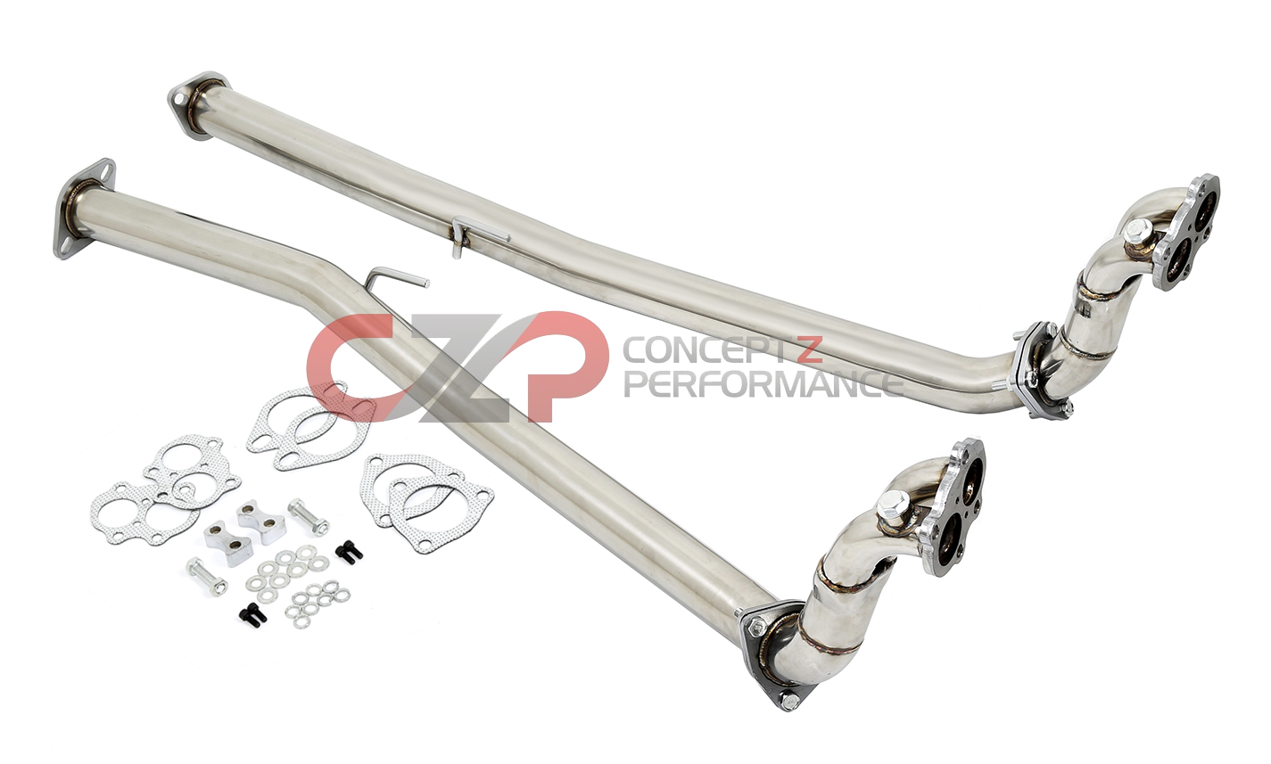 Z32 Exhaust System Test Pipes & HighFlow Cats Concept Z Performance