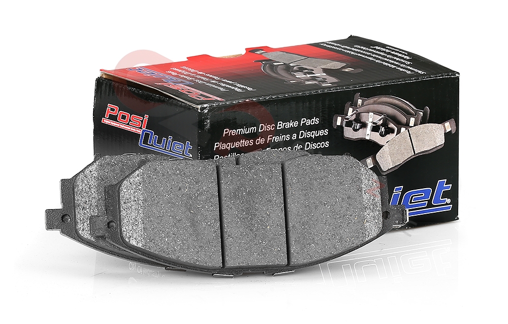 Centric / Stoptech Centric PosiQuiet Ceramic Brake Pads w/ Standard NonSport Calipers, Rear