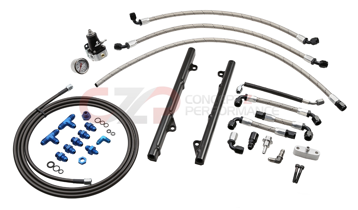 HKS 1407RA015 Universal Adjustable Fuel Pressure Regulator Concept Z