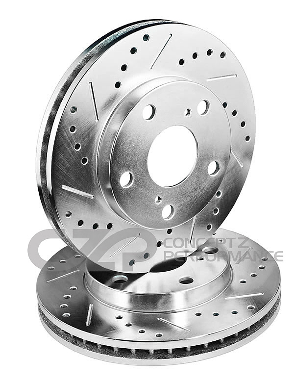 Centric / Stoptech Stoptech Centric Premium Brake Rotor Set, Zinc