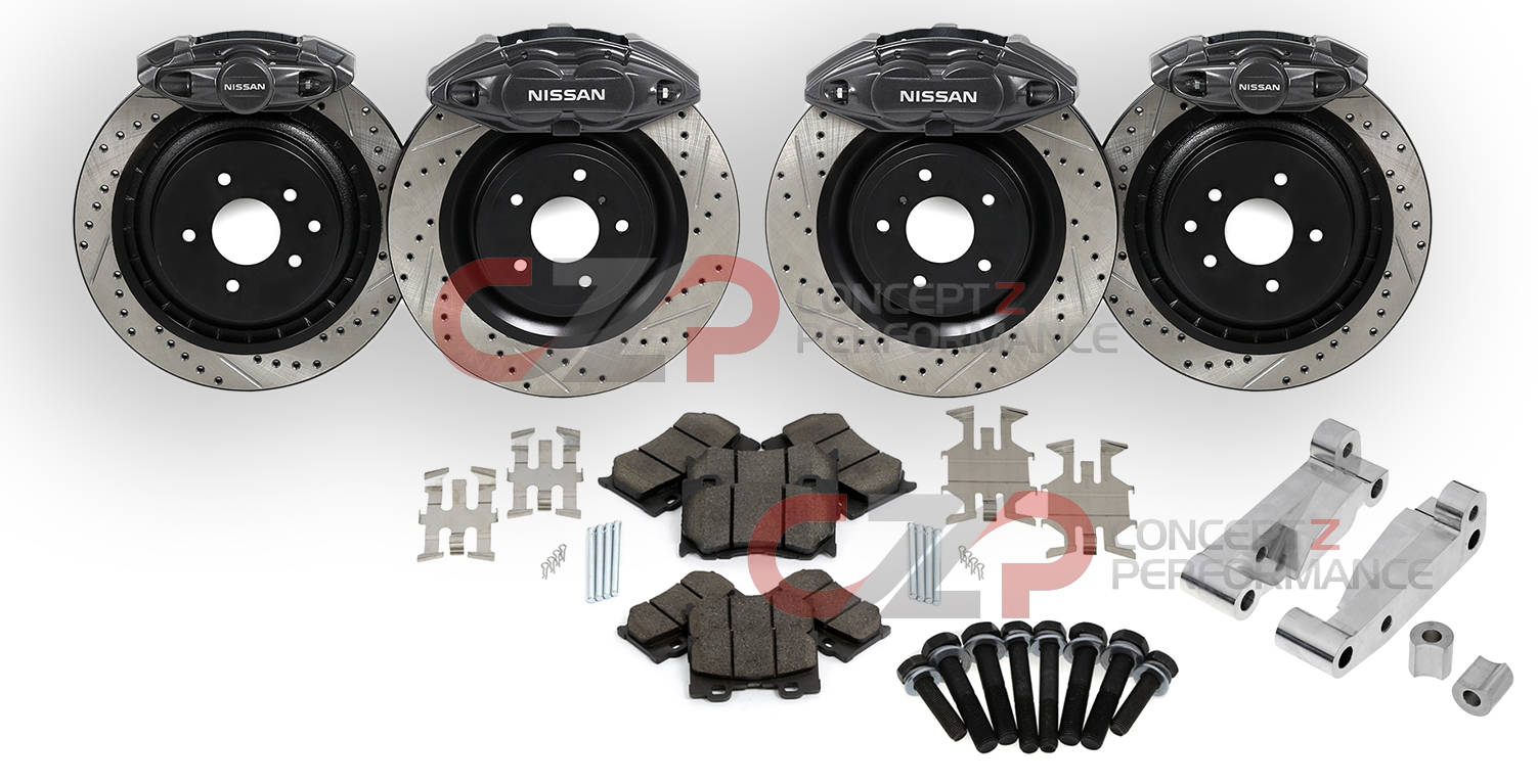 Infiniti Akebono 14" Brake Kits for 0307 Coupe, 0306 Sedan