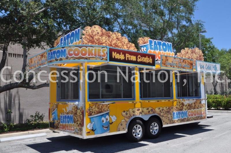 cookie8 Custom Food Trucks Concession Nation Custom Food Trailers