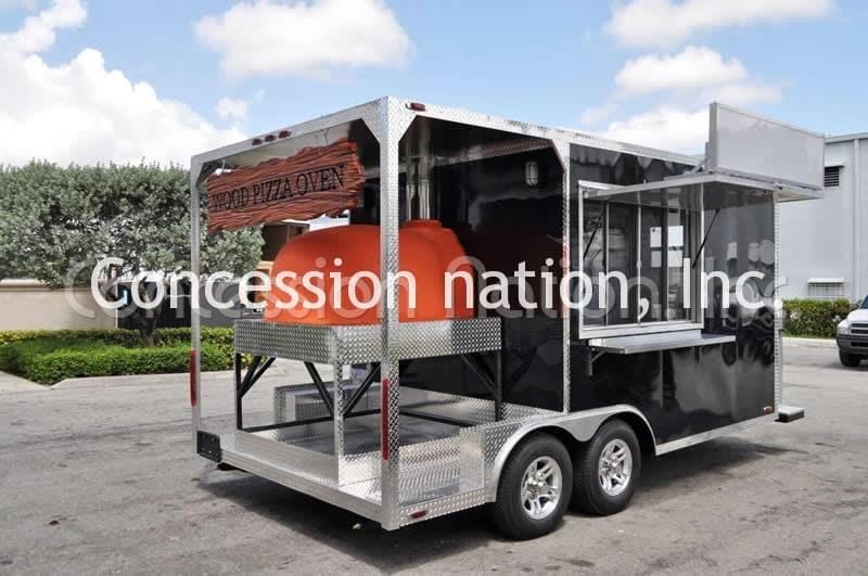 Mobile Pizza Ovens Wood Fired Pizza Trailers For Sale
