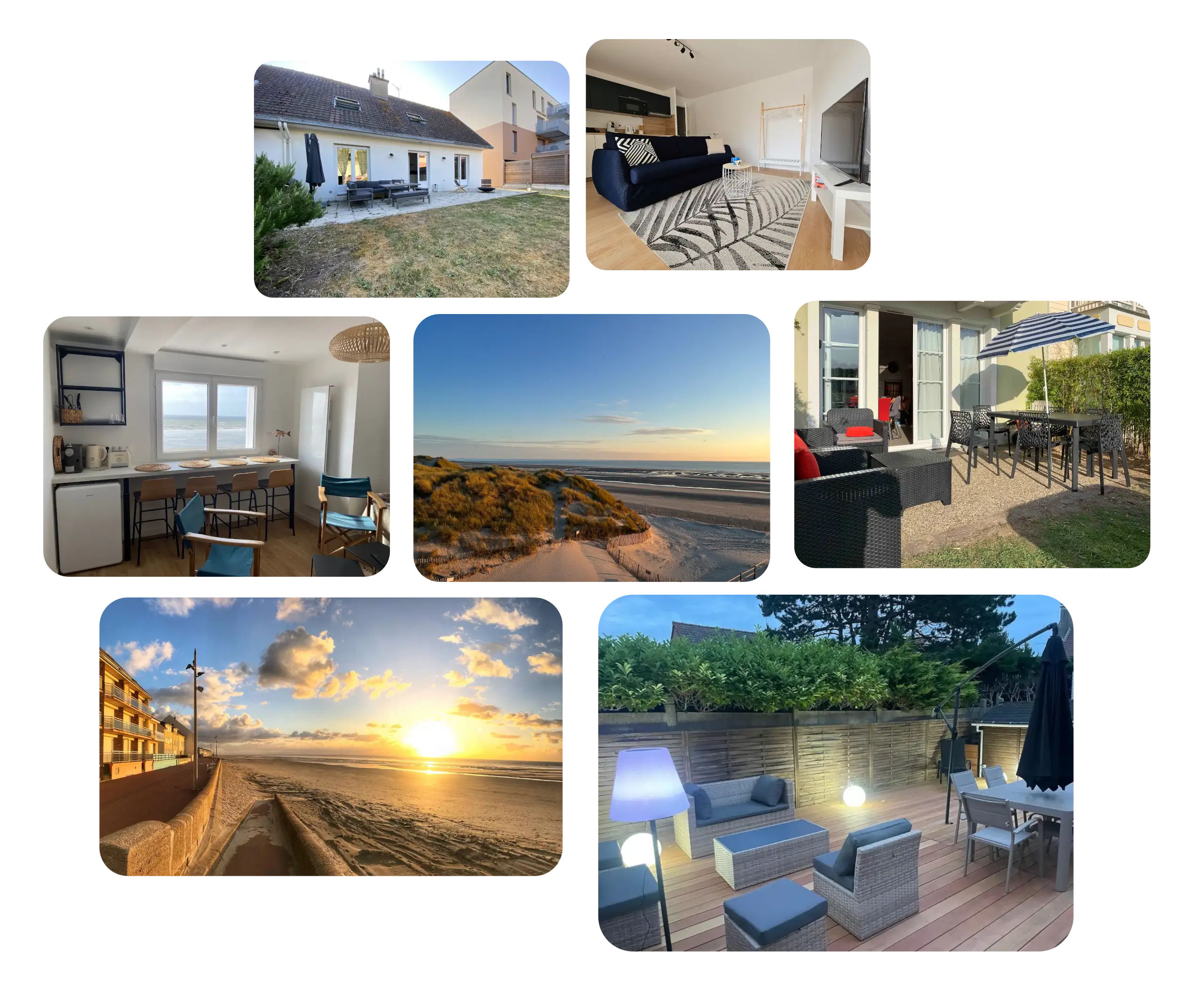 Location de vacances à FortMahon, BelleDune & QuendPlage