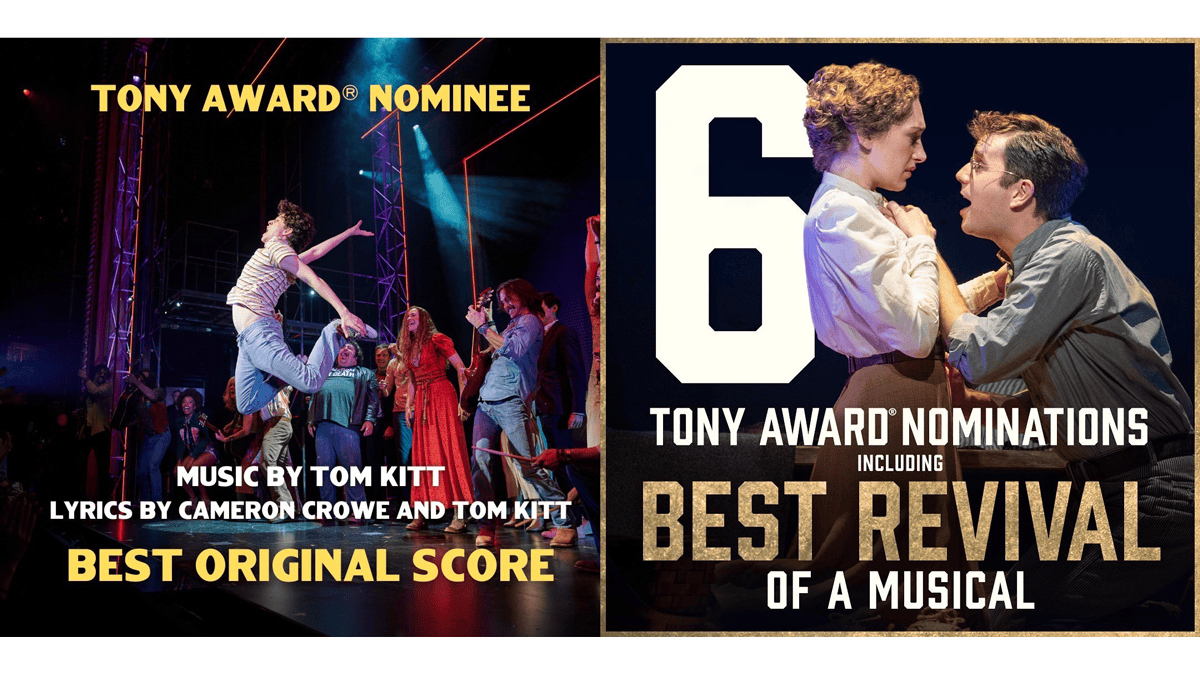 Concord Music Publishing Congratulates Its 2023 Tony Award Nominees