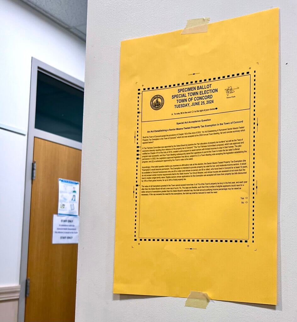 Special election voters approve permanent senior tax break