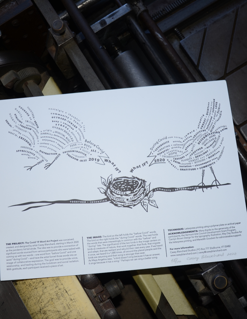 Letterpress Gallery Concord Engraving