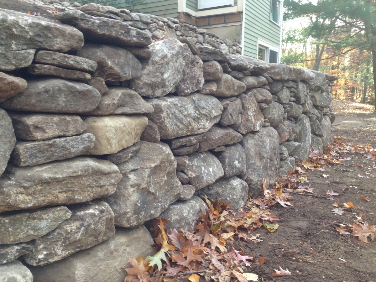 Fieldstone Wall Concord Stoneworks