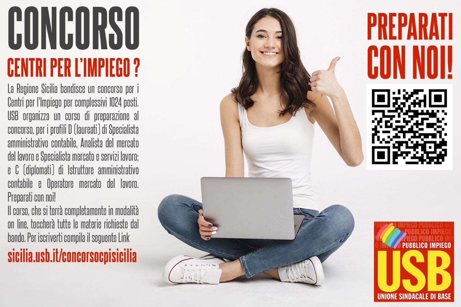 Pubblico Impiego - Concorsi: Usb Organizza Un Corso Per Il Concorso Centri Per L'impiego Regione Sicilia 1066_x_1600_jpg