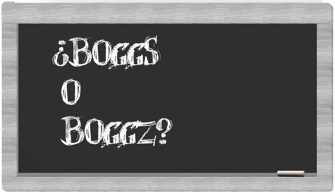 boggs o boggz
