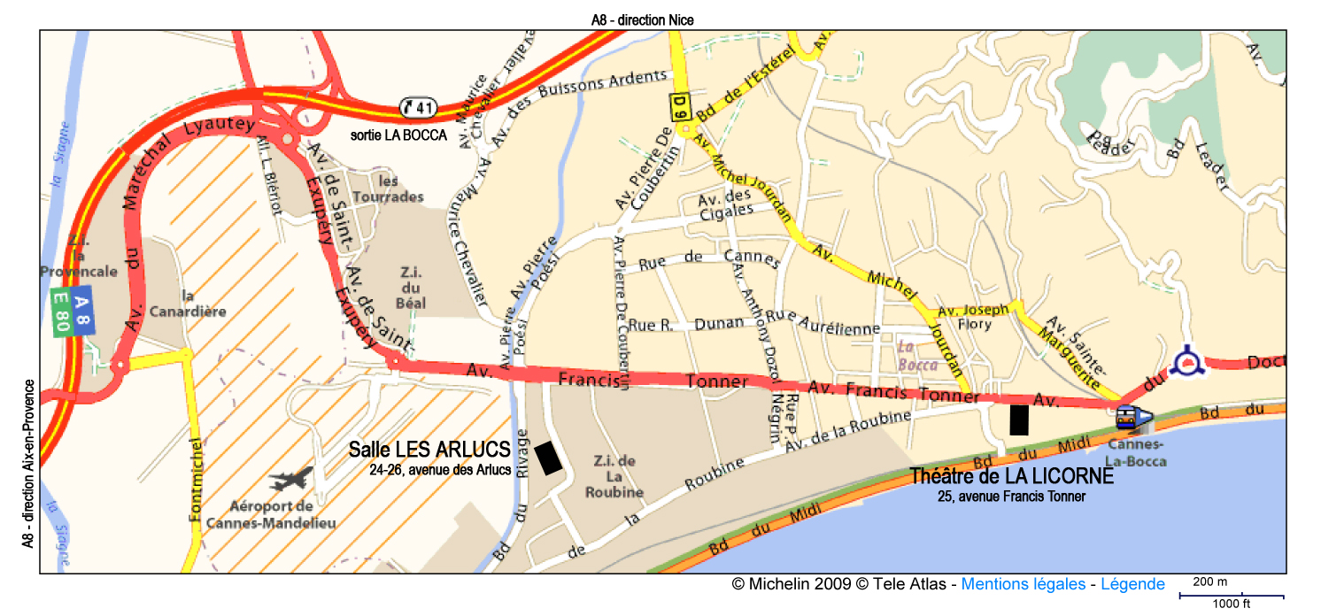 Pain Points De Cannes La Bocca Plan Vous avez cherché cannes la bocca carte Voyages Cartes