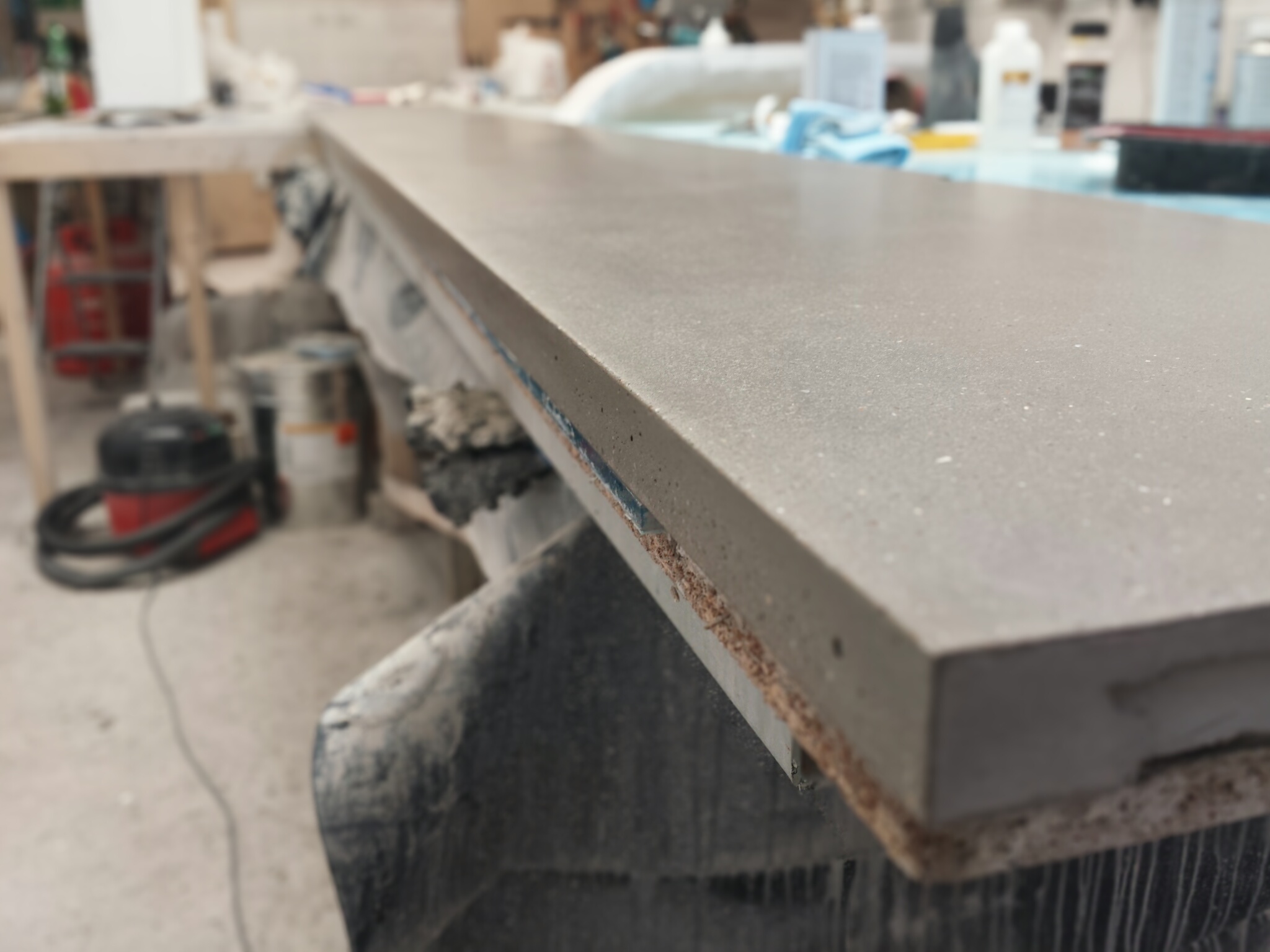 Floating Concrete Hearth Shelf Concrete Carrot