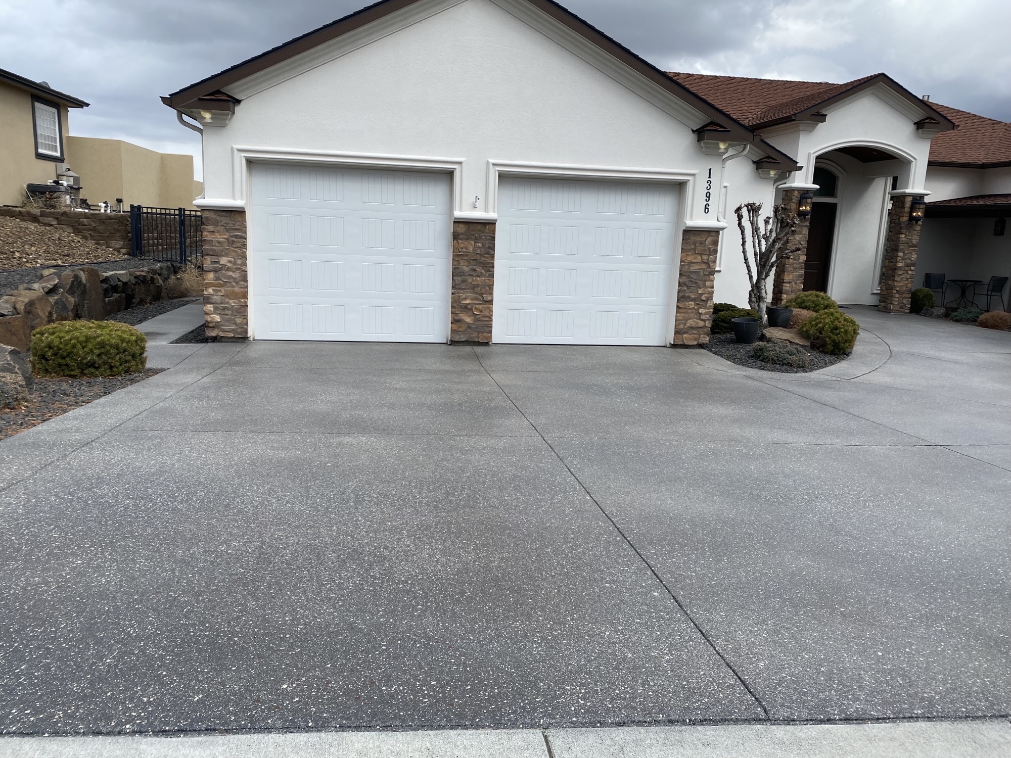 Exposed Aggregate Effect Concrete Coatings Repair & Restoration