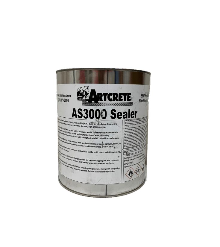 Artcrete AS3000 Sealer 1g Concrete Design Center