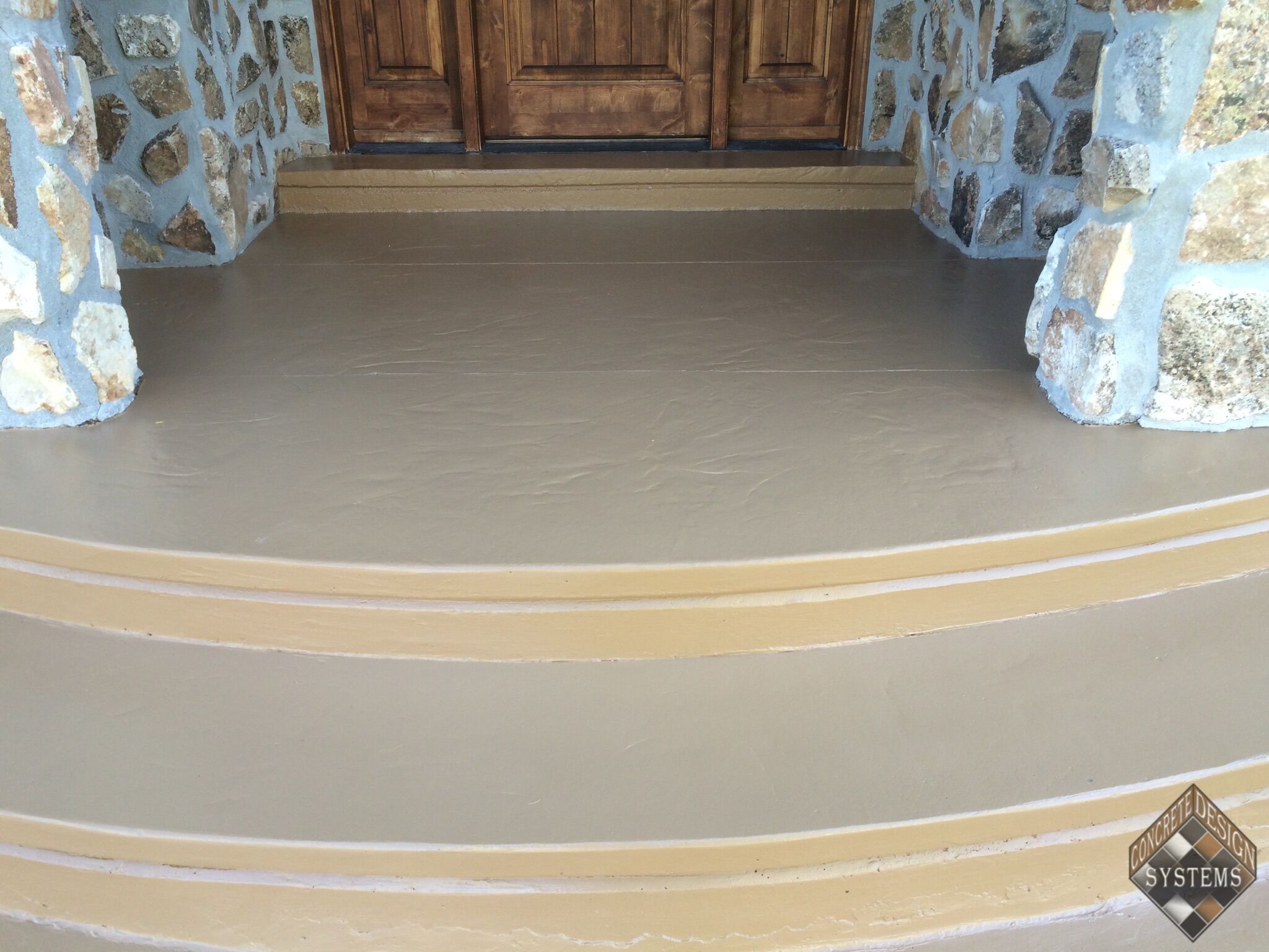 Tan Solid Color Stain