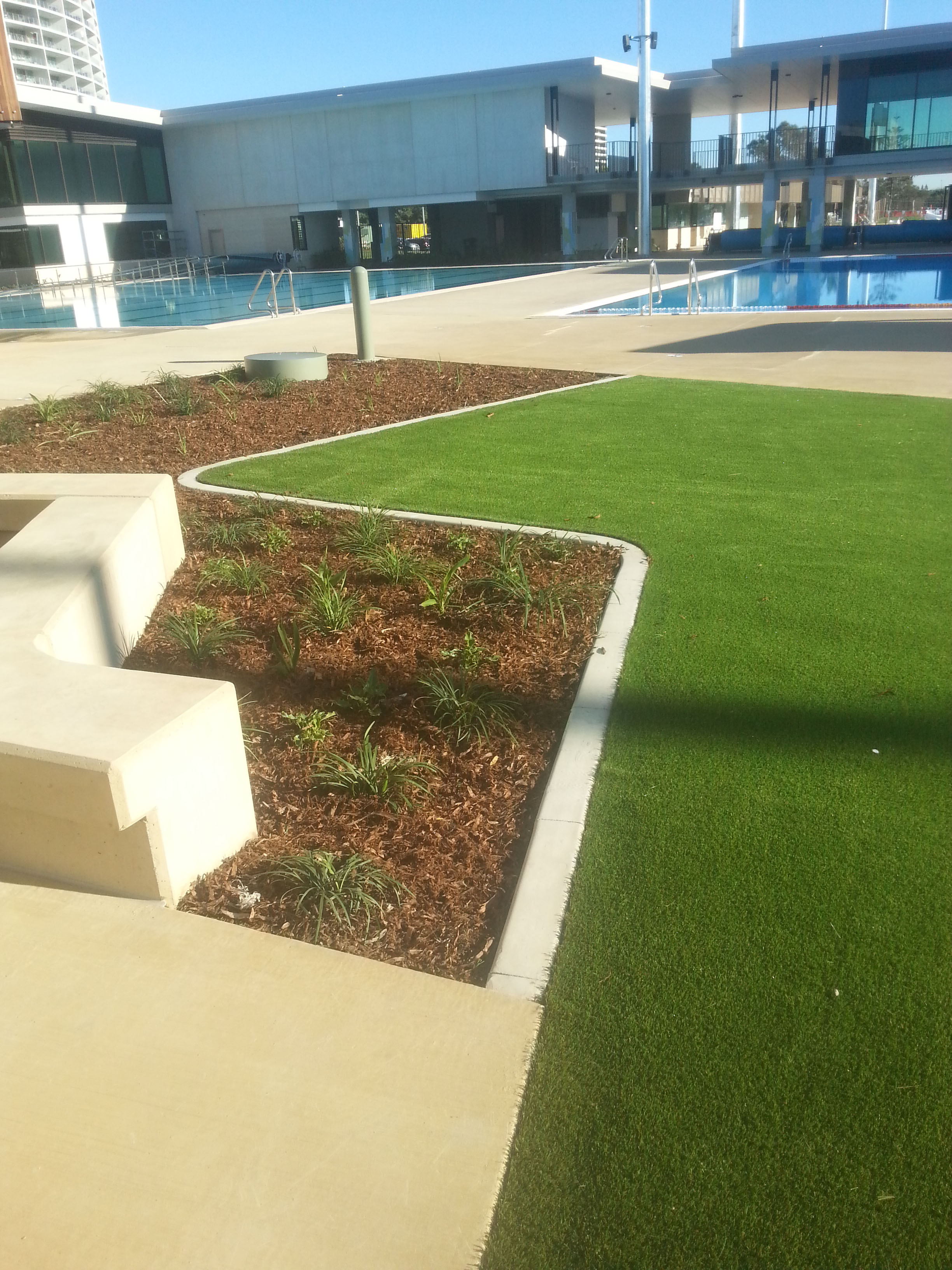 Edgeworx Concrete Garden Edging & Landscaping Gold Coast