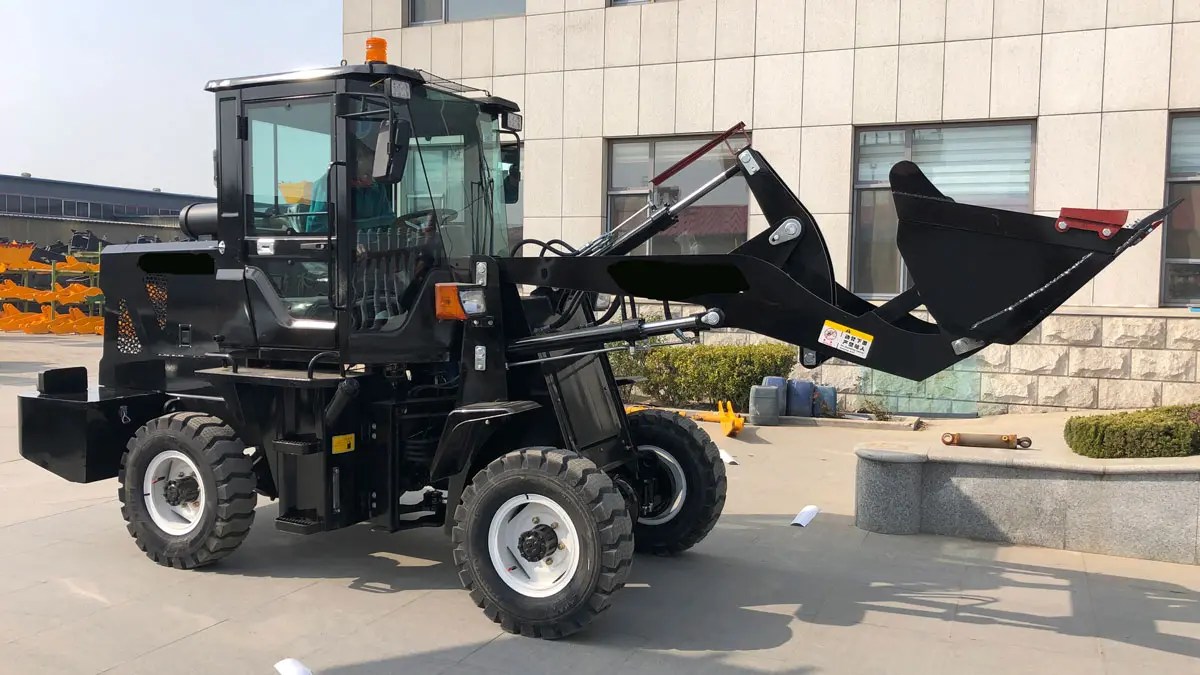 AIMIX ABJZ40C Concrete Mixer Pump and Wheel Loader Were Exported to
