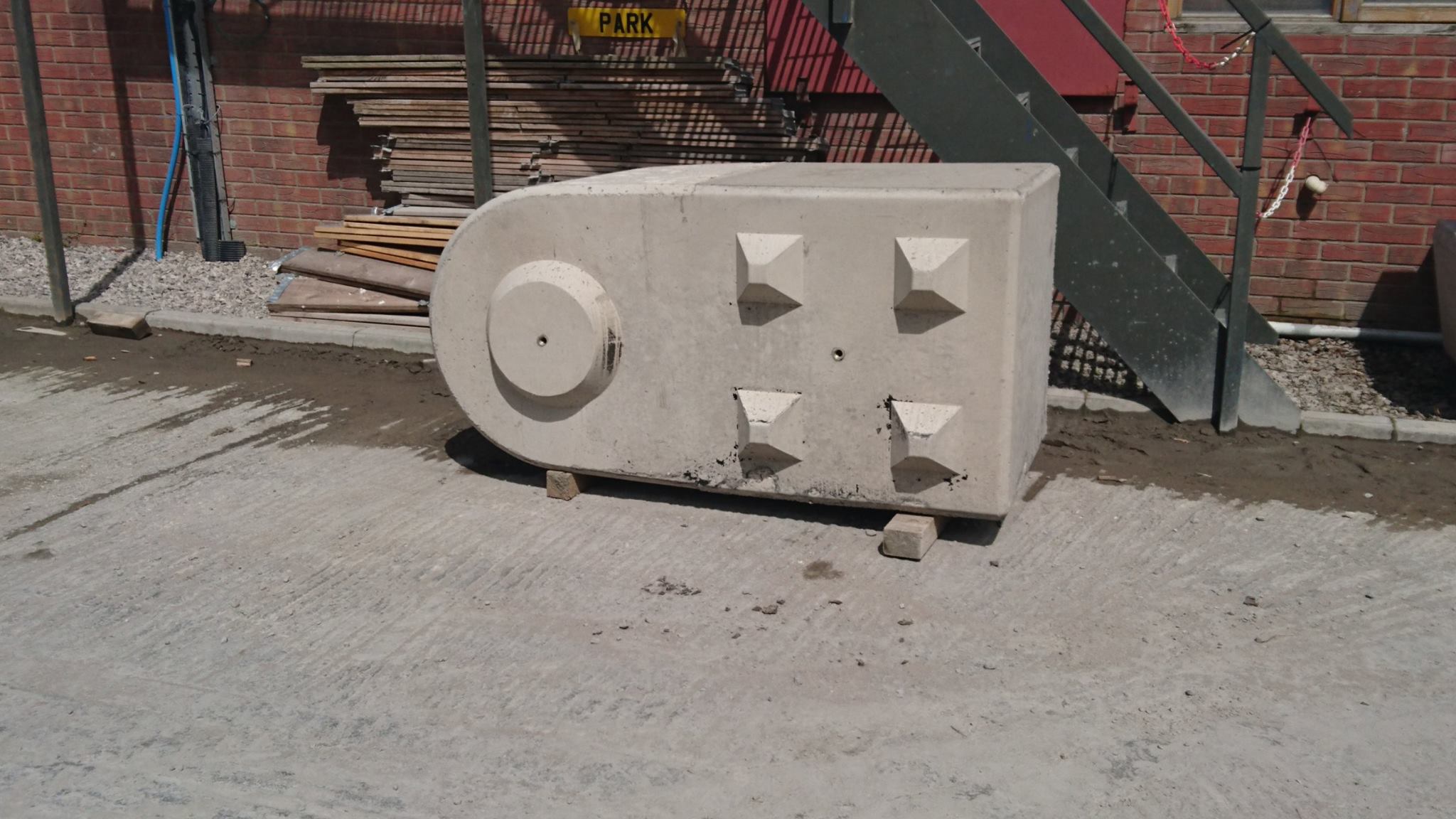 Concrete Interlocking Stacking Blocks