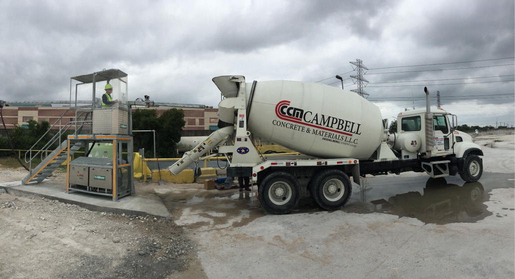 Campbell Concrete cuts wall, fin residual build up with DrumBlaster