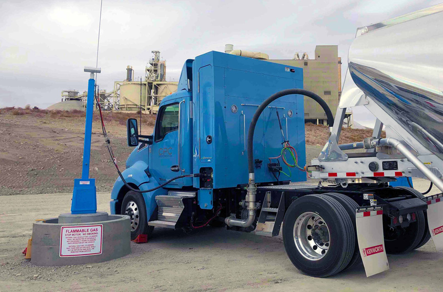 CalPortland migrates CNG power from concrete mixers to cement bulk